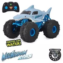 monster jam megalodon - Žaislinis automobilis Spin Master Monster Jam, mėlyna - 8 nuotrauka
