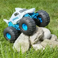 monster jam megalodon - Žaislinis automobilis Spin Master Monster Jam, mėlyna - 9 nuotrauka