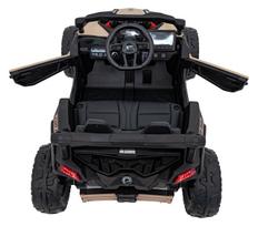 can can - Vaikiškas elektrinis keturratis Ramiz Can-Am Maverick, juodas (Black) - 8 nuotrauka