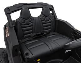 can can - Vaikiškas elektrinis keturratis Ramiz Can-Am Maverick, juodas (Black) - 10 nuotrauka