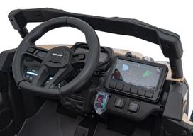 can can - Vaikiškas elektrinis keturratis Ramiz Can-Am Maverick, juodas (Black) - 16 nuotrauka