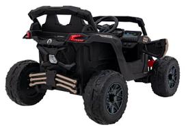 can can - Vaikiškas elektrinis keturratis Ramiz Can-Am Maverick, juodas (Black) - 17 nuotrauka