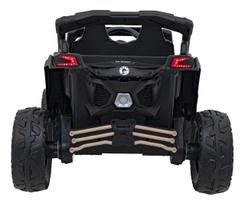 can can - Vaikiškas elektrinis keturratis Ramiz Can-Am Maverick, juodas (Black) - 18 nuotrauka