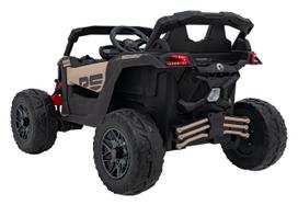 can can - Vaikiškas elektrinis keturratis Ramiz Can-Am Maverick, juodas (Black) - 19 nuotrauka