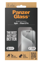 iphone 15 pro telefonai - PanzerGlass | Screen protector | Apple | iPhone 15 Pro | Glass | Clear | Easy installation - 7 nuotrauka