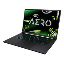 aero - Gigabyte AERO X16 1TH-93EEC94DH, AMD Ryzen AI 7 350, 16 GB, 1 TB, 16", NVIDIA GeForce RTX 5050, Lunar White (Balta) - 5 nuotrauka
