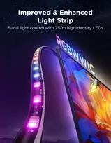 3 pro - Govee TV Backlight 3 Pro, 75-85 colių, RGBIC, Wi-Fi/Bluetooth - 4 nuotrauka