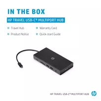 usb 3 0 hub - HP Travel USB-C Multi Port Hub EURO - 2 nuotrauka