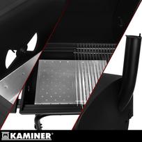kepsnine grilis saslykine - KAMINER Sodo kepsninė su dangčiu 82x51x117 cm - 5 nuotrauka