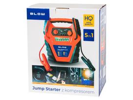baterija isorine 12v - BLOW Jump Starter compressor rectifier 5in1 - 12 nuotrauka