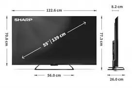 4k tv 55 coliai - Sharp 55HR7465 - 7 nuotrauka