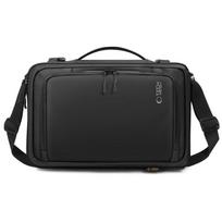 ryanair kuprine - Tech-Protect Defender S50 Backpack for Ryanair & Wizzar, 20L Laptop - Black - 11 nuotrauka