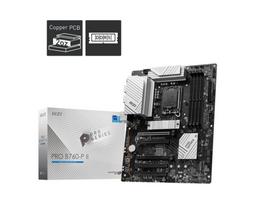 msi pro b760 p ddr5 - Mainboard|MSI|Intel B760 Express|LGA1700|Memory DDR5|Memory slots 4|5xPCI-Express 5.0 16x|2xM.2|1xHDMI|1xDisplayPort|2xUSB 2.0|2xUSB 3.2|1xUSB-C|1xOptical S/PDIF|1xRJ45|5xAudio port|PROB760-PII - 5 nuotrauka