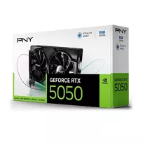 gpu rtx - PNY GeForce RTX 5050 8GB GDDR6 Dual Fan - 3 nuotrauka