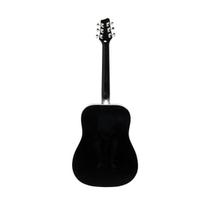 akustine gitara juoda - Akustinė gitara Stagg SA20D BLK - 4 nuotrauka