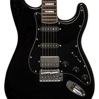 elektrine gitara - Elektrinė gitara Stagg SES-60 BLK - 3 nuotrauka