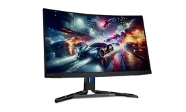 curved monitorius - Lenovo Legion R27qc-30 27" WQHD 180Hz Išlenktas Juodas (Raven Black) - 5 nuotrauka