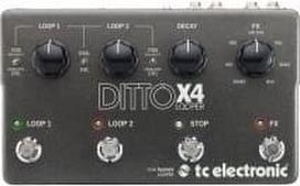 looperis - TC Electronic Ditto X4 Looper - guitar effect - 2 nuotrauka