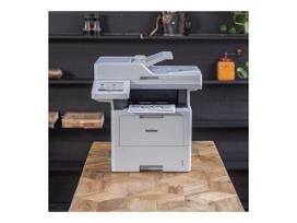 lazerinis printeris - Brother MFC-L6710DW, lazerinis, vienspalvis (Mono), A4, Wi-Fi, Pilkas (Grey) - 3 nuotrauka