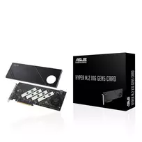 pcie laidas - Asus Hyper M.2 x16 Gen5 adapteris (vidinis) - 2 nuotrauka