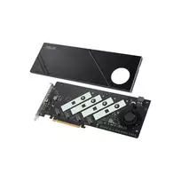 pcie laidas - Asus Hyper M.2 x16 Gen5 adapteris (vidinis) - 4 nuotrauka