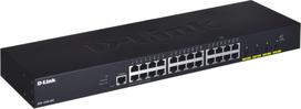 tinklo komutatoriai - D-Link DGS-1250-28X/E Valdomas L3 Gigabit Ethernet komutatorius Juoda (Black) - 5 nuotrauka