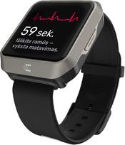 dydi m - Teltoheart Širdies veiklos stebėjimo apyrankė M dydis (Gray) - 4 nuotrauka