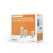 netatmo - Netatmo NBU-NWS-NIM-EU Sidabras (Silver) Wi-Fi Meteorologinė stotis su vidiniu moduliu - 2 nuotrauka