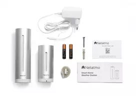 netatmo - Netatmo NBU-NWS-NIM-EU Sidabras (Silver) Wi-Fi Meteorologinė stotis su vidiniu moduliu - 4 nuotrauka