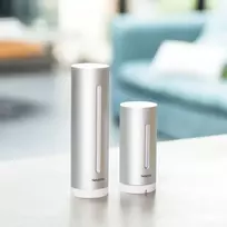 netatmo - Netatmo NBU-NWS-NIM-EU Sidabras (Silver) Wi-Fi Meteorologinė stotis su vidiniu moduliu - 6 nuotrauka