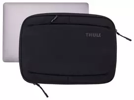 macbook deklas - Thule 5030 Subterra 2 Sleeve MacBook 13" Black - 4 nuotrauka