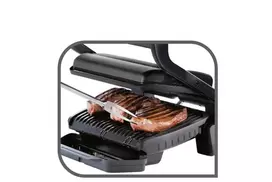 grilis - Tefal OptiGrill GC7058 Juodas (Black) - 2 nuotrauka