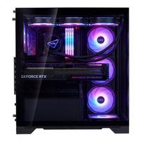 atx korpusai - ADATA XPG INVADER X BTF Midi-Tower Juodas (Black) - 5 nuotrauka