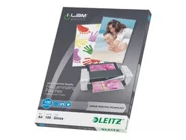 laminavimo aparatas a4 - Laminavimo vokeliai Leitz, A4, 216x303 mm, 100 mik., UDT, blizgūs, 100 vnt. - 3 nuotrauka