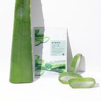alavijai aloe - Mizon Joyful Time Essence Mask Aloe Veido kaukė su alaviju - 3 nuotrauka
