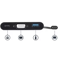 usb c laidas 60w - „StarTech“ USB-C Į VGA ADAPTERIS SU PD/PD + USB PRIJUNGTAS – USB-C ADAPTERIS - 7 nuotrauka