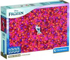 Clementoni Imposible Frozen 39929, 50 x 70 cm, 1000 det.