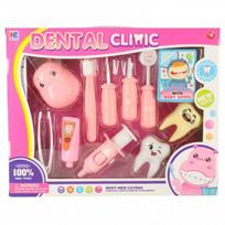 daktaro rinkinys - Klein Hipopotamo odontologo medicinos rinkinys, rožinis (Pink) - 3 nuotrauka