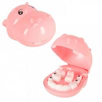 daktaro rinkinys - Klein Hipopotamo odontologo medicinos rinkinys, rožinis (Pink) - 8 nuotrauka