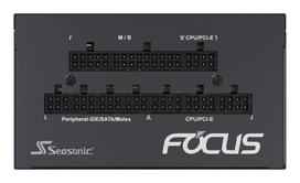 750w psu 80 gold - Seasonic Focus GX-750 750W, 80 PLUS Gold, ATX Juodas (Black) - 9 nuotrauka