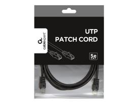 utp kabelis juodas - Cablexpert PP12-3M/ BK Patch Cord 3m - 4 nuotrauka