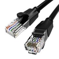 utp kabelis juodas - Vention IBEBH UTP CAT6 RJ45 Ethernet tinklo kabelis 1000Mbps 2m Juodas (Black) - 2 nuotrauka