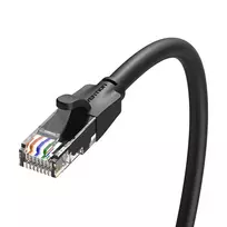 venta - Vention UTP CAT6 RJ45 Ethernet tinklo kabelis 1000Mbps 5m Juodas (Black) - 4 nuotrauka