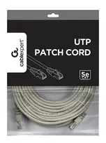 utp kabelis 20m - Gembird PP12-20M networking cable Cat5e Grey - 3 nuotrauka