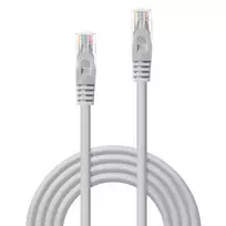 tinklo kabeliai utp cat 6 - Lindy Cat.6 U/UTP Network Cable 5m Grey - 2 nuotrauka