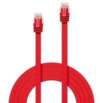 tinklo kabeliai utp cat 6 - LINDY CAT6 U/UTP 5M/RED 47514  - 3 nuotrauka