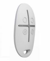 belaide signalizacija - Ajax SpaceControl (white) - 2 nuotrauka