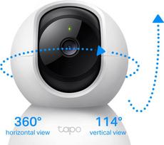 linas - IP kamera TP-LINK  Pan/Tilt Home Security Wi-Fi Camera  TC71  PTZ  3 MP  4mm/F2.4  Micro SD, M - 2 nuotrauka