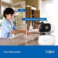 kameros mikrofonas - WRL CAMERA INDOOR/OUTDOOR/TAPO C206 TP-LINK - 8 nuotrauka