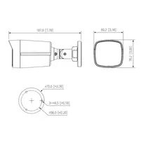 kamera ip67 - NET CAMERA 2MP BULLET/HFW1239TL1-A-IL-0280B DAHUA | IPC-HFW1239TL1-A-IL-0280B - 2 nuotrauka